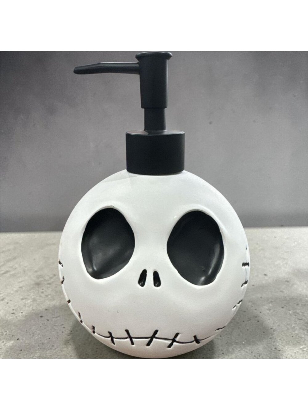 Jack Skellington Ceramic Soap Dispenser Or Lotion Pump Disney Nightmare Before C